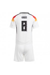 Tyskland Toni Kroos #8 Babyklær Hjemme Fotballdrakt til barn EM 2024 Korte ermer (+ Korte bukser)